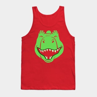 Green monster laughing Tank Top